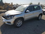 2016 Volkswagen Tiguan S Серебряный vin: WVGBV7AX4GW574280