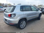 2016 Volkswagen Tiguan Se Silver vin: WVGBV7AX4GW578295