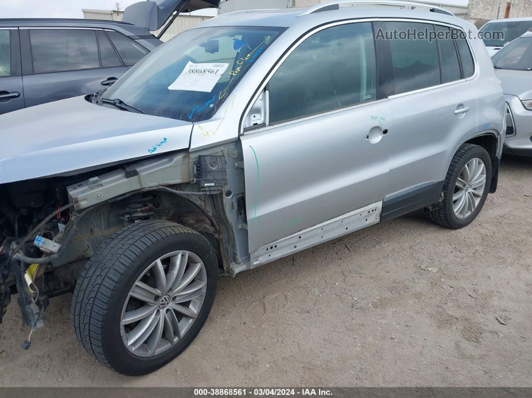 2016 Volkswagen Tiguan Se Silver vin: WVGBV7AX4GW578295