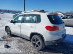 2016 Volkswagen Tiguan S White vin: WVGBV7AX4GW583951