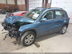 2017 Volkswagen Tiguan 2.0t S Синий vin: WVGBV7AX4HK002375