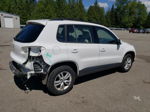 2017 Volkswagen Tiguan S White vin: WVGBV7AX4HK008063