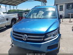 2017 Volkswagen Tiguan 2.0t/2.0t S Blue vin: WVGBV7AX4HK042200