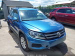 2017 Volkswagen Tiguan 2.0t/2.0t S Blue vin: WVGBV7AX4HK042200