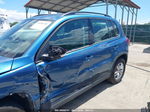 2017 Volkswagen Tiguan 2.0t/2.0t S Blue vin: WVGBV7AX4HK042200