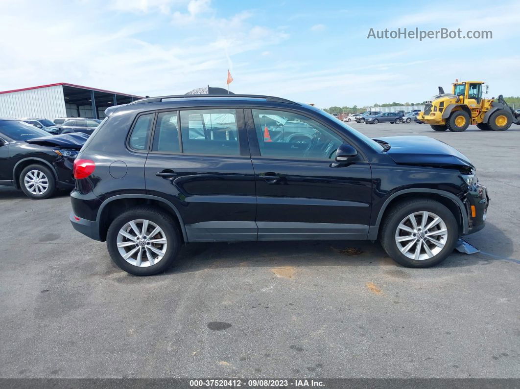 2017 Volkswagen Tiguan   Black vin: WVGBV7AX4HK046652