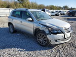 2010 Volkswagen Tiguan Se Silver vin: WVGBV7AX5AW508599