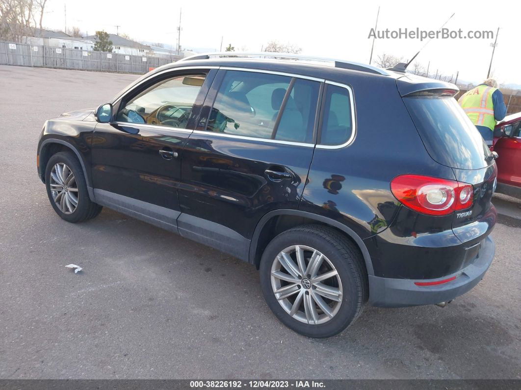 2010 Volkswagen Tiguan Se Черный vin: WVGBV7AX5AW511681