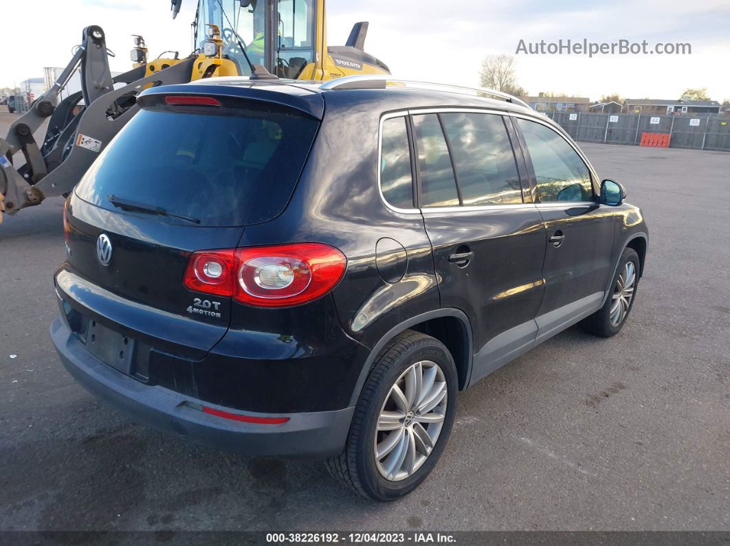 2010 Volkswagen Tiguan Se Черный vin: WVGBV7AX5AW511681