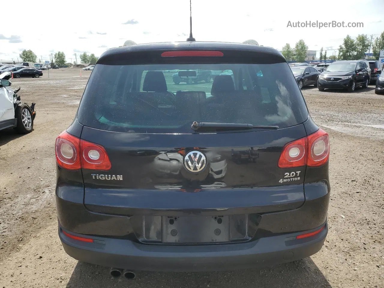 2010 Volkswagen Tiguan Se Black vin: WVGBV7AX5AW513222