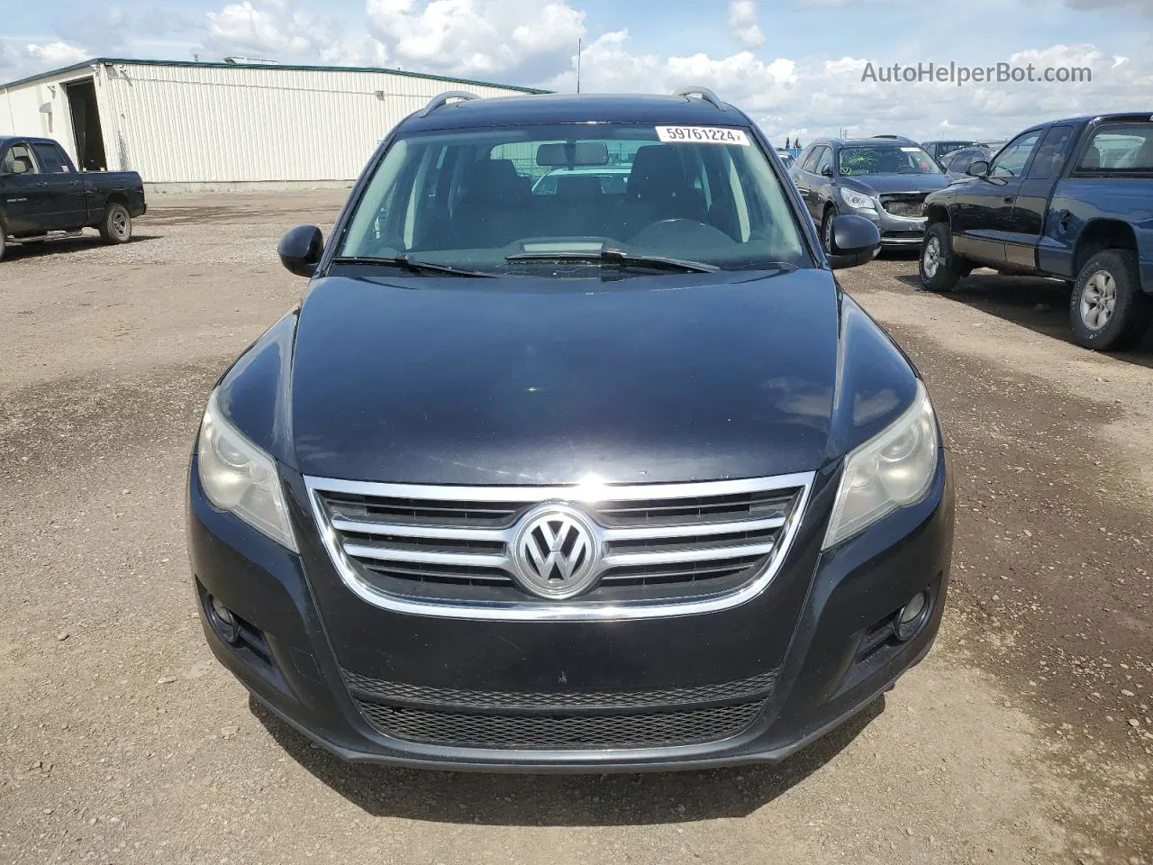 2010 Volkswagen Tiguan Se Black vin: WVGBV7AX5AW513222