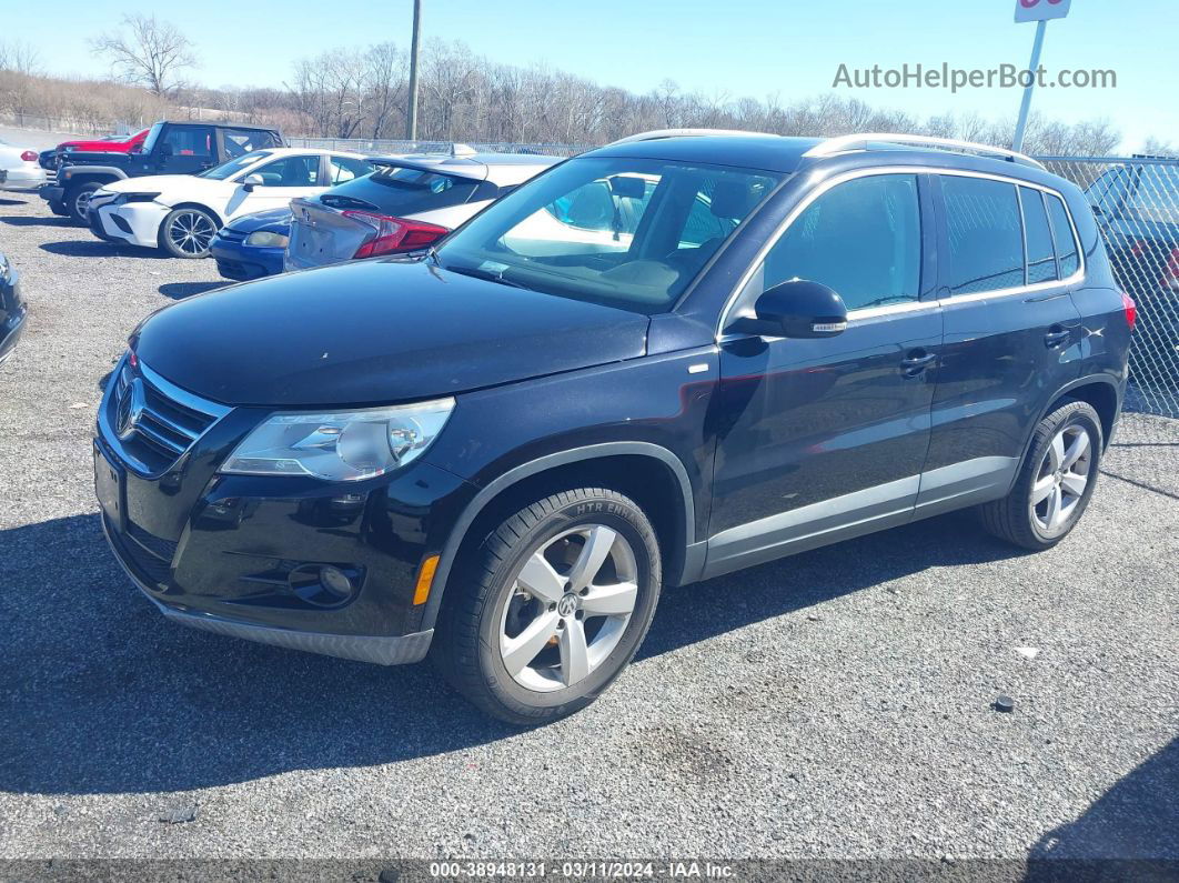 2010 Volkswagen Tiguan Wolfsburg Edition Black vin: WVGBV7AX5AW516010