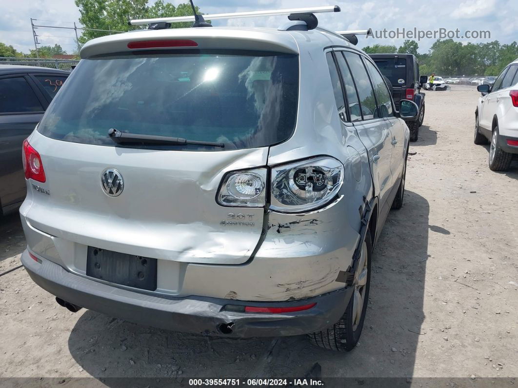 2010 Volkswagen Tiguan Wolfsburg Edition Silver vin: WVGBV7AX5AW520297