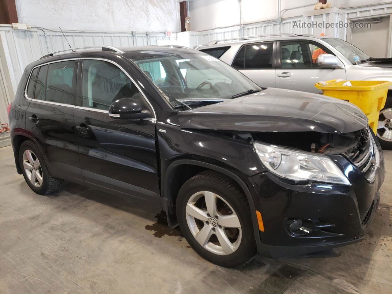 2010 Volkswagen Tiguan Se Black vin: WVGBV7AX5AW523961