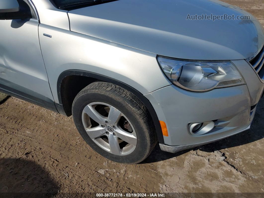 2010 Volkswagen Tiguan Wolfsburg Edition Silver vin: WVGBV7AX5AW531252