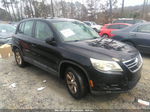 2010 Volkswagen Tiguan S Black vin: WVGBV7AX5AW537813