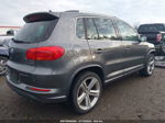 2016 Volkswagen Tiguan R-line Серый vin: WVGBV7AX5GW011917