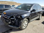 2016 Volkswagen Tiguan S Black vin: WVGBV7AX5GW032976