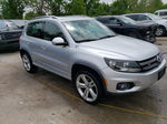 2016 Volkswagen Tiguan S Silver vin: WVGBV7AX5GW060549