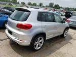 2016 Volkswagen Tiguan S Silver vin: WVGBV7AX5GW060549