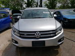 2016 Volkswagen Tiguan S Silver vin: WVGBV7AX5GW060549