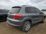 2016 Volkswagen Tiguan S Gray vin: WVGBV7AX5GW527937