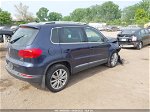 2016 Volkswagen Tiguan Se Dark Blue vin: WVGBV7AX5GW547346