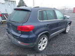 2016 Volkswagen Tiguan Sel Blue vin: WVGBV7AX5GW561750