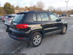 2016 Volkswagen Tiguan S Черный vin: WVGBV7AX5GW601048