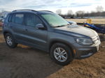 2016 Volkswagen Tiguan S Gray vin: WVGBV7AX5GW609411