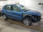 2017 Volkswagen Tiguan S Синий vin: WVGBV7AX5HK016690