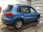 2017 Volkswagen Tiguan S Синий vin: WVGBV7AX5HK016690