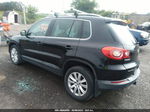 2010 Volkswagen Tiguan Se Black vin: WVGBV7AX6AW511821