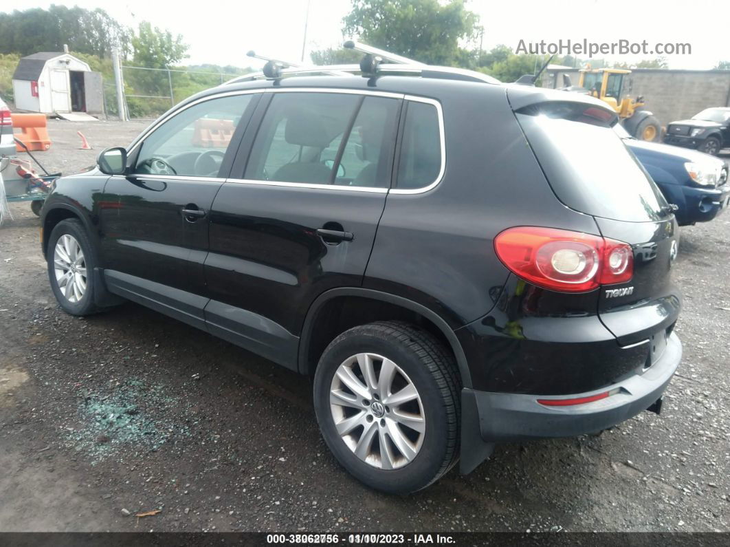 2010 Volkswagen Tiguan Se Black vin: WVGBV7AX6AW511821