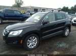 2010 Volkswagen Tiguan Se Black vin: WVGBV7AX6AW511821