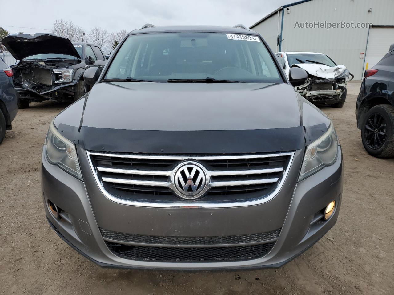 2010 Volkswagen Tiguan Se Серый vin: WVGBV7AX6AW513021