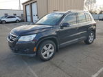 2010 Volkswagen Tiguan Se Black vin: WVGBV7AX6AW527811