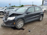 2010 Volkswagen Tiguan Se Black vin: WVGBV7AX6AW529171