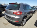 2010 Volkswagen Tiguan Se Gray vin: WVGBV7AX6AW536847