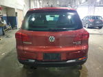 2013 Volkswagen Tiguan S Burgundy vin: WVGBV7AX6DW006558