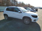 2016 Volkswagen Tiguan S White vin: WVGBV7AX6GK000187