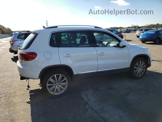 2016 Volkswagen Tiguan S Белый vin: WVGBV7AX6GK000187