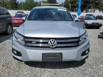 2016 Volkswagen Tiguan S Silver vin: WVGBV7AX6GW083371