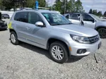 2016 Volkswagen Tiguan S Silver vin: WVGBV7AX6GW083371