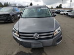 2016 Volkswagen Tiguan S Gray vin: WVGBV7AX6GW535139