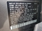2016 Volkswagen Tiguan S Gray vin: WVGBV7AX6GW535139