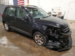 2016 Volkswagen Tiguan S Black vin: WVGBV7AX6GW593848