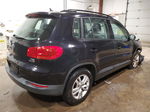 2016 Volkswagen Tiguan S Black vin: WVGBV7AX6GW593848