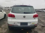 2016 Volkswagen Tiguan S White vin: WVGBV7AX6GW597866