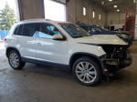 2016 Volkswagen Tiguan S White vin: WVGBV7AX6GW605416